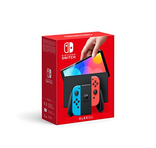 Nintendo Switch (Modello OLED), Blu Neon/Rosso Neon