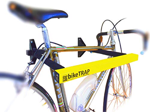 Supporto da Parete e Lucchetto antifurto per Bicicletta de Alta Sicurezza - bikeTRAP. Conserva la Vostra Bici con tranquilità !