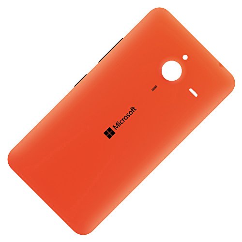 Custodia posteriore originale per Microsoft Lumia 640 XL LTE, colore: arancione