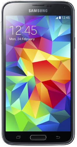 Samsung Galaxy S5 Smartphone, Display 5,1 pollici, 2,5 GHz Quad-Core, Fotocamera 16 MP, Android 4.4, Nero [EU Import]