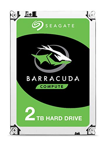SEAGATE ST2000DM008 BARRACUDA - Unità disco interna, 2 TB, Velocità di rotazione 7200 giri/min, SATA da 6 Gbit/s, 3,5', Hard disk meccanico