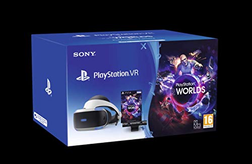 Playstation 4 - PS VR Mk4 + Camera + Gioco VR Worlds (Voucher) - Bundle Fisico Standard