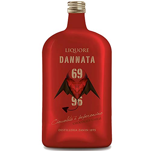 Dannata 69 96 | Liquore Cioccolato e Peperoncino | Afrodisiaco Sensuale | Amarcord Line | Distilleria Zanin 1895 | Veneto | Idea Regalo
