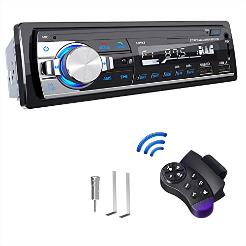 RDS Autoradio Bluetooth, CENXINY Autoradio con Vivavoce Bluetooth Chiamate in vivavoce Telecomando Radio FM 4x65W Autoradio con lettore MP3 USB e Bluetooth 5.0, supporto telefono iOS e Android