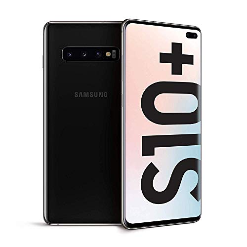 Samsung Galaxy S10+ Display 6.4', 128 GB Espandibili, RAM 8 GB, Batteria 4100 mAh, 4G, Dual SIM Smartphone, Android 9 Pie [Versione Italiana], Nero (Prism Black) (Ricondizionato)