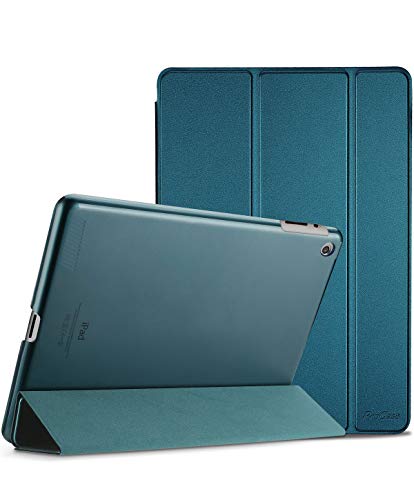 Smart Cover per iPad 2 3 4 – ProCase Custodia Ultra Sottile Leggero, Support Auto Sveglia/Sonno,con Retro Smerigliato Semi-trasparente per iPad 2/iPad 3 /iPad 4 (Vecchio modello) –Teal