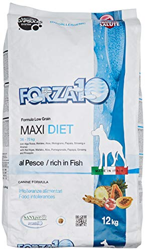 FORZA 10 Maxi diet pesce secco cane kg. 12 - Mangimi secchi per cani crocchette