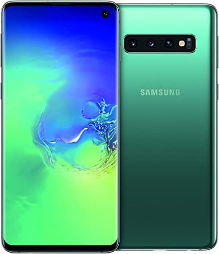 SAMSUNG Galaxy S10, 128GB, Verde (Ricondizionato) Smartphone Originale di fabbrica in esclusiva per il mercato europeo (versione internazionale)