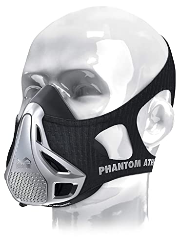Phantom Athletics Training Mask - Maschera da Elevazione - Argento - S