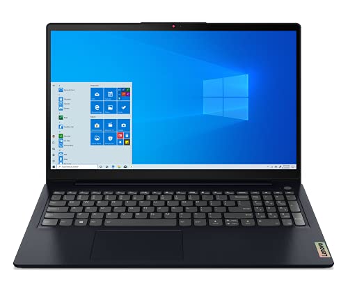 Lenovo IdeaPad 3 Notebook - Display 15.6' FullHD 1.65KG (Processore Intel Core i3-1115G4, 512 GB SSD, RAM 8 GB, Windows 10) - Fingerprint reader ed otturatore fisico - Abyss Blue - Esclusiva Amazon