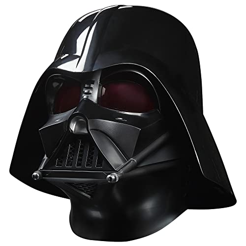Star Wars Hasbro The Black Series, casco elettronico di Darth Vader, ispirato alla serie Obi-Wan Kenobi, replica 1:1 collezionabile per roleplay, dai 14 anni in su