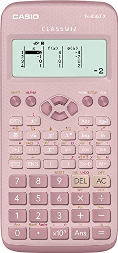 Casio FX-83GTX - Calcolatrice scientifica, colore rosa