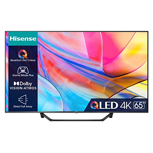 Hisense 65' UHD 4K 2023 65A72KQ, Smart TV VIDAA U6, Dolby Vision, HDR 10+, Game Mode Plus, Alexa Built-in, Tuner DVB-T2/S2 HEVC 10, lativù 4K