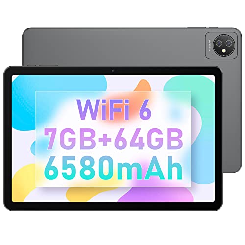 Tablet 10 Pollici ,Blackview Tab 8 WiFi Android 12 Tablet 7GB+ 64GB,5G/2.4G WiFi 6,Quad-Core,13MP+8MP,6580mAh,2 Speaker,Tablet PC BT/OTG/Type-C/3,5 mm Cuffie Jack