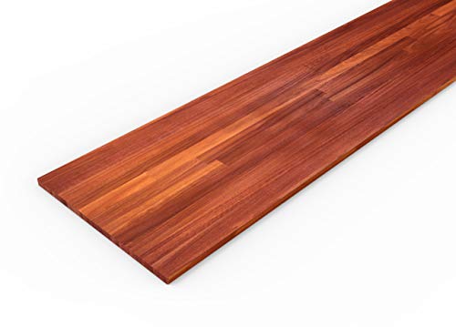 Piani da cucina in legno massello Karri Interbuild, 2200 x 635 x 26 mm, olio trasparente, 1 pezzo / confezione