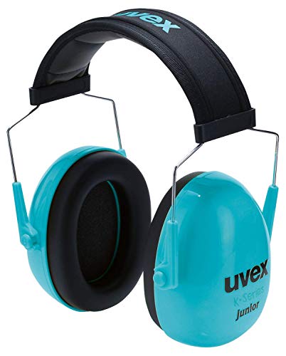 Uvex K junior - Cuffie per bambini da 29 dB - compatte - pieghevoli e regolabili - con paraorecchie regolabili - peso: 160 g