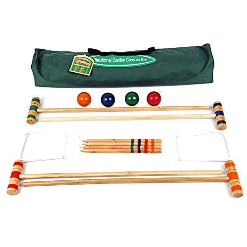 Traditional Garden Games - Set de croquet 96 cm