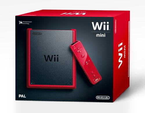 Nintendo Wii - Console Mini, colore: Rosso