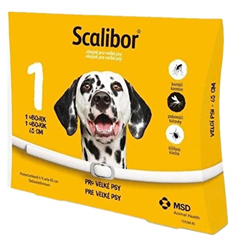 Scalibor Dog/Cat Neck Protection Necklace Anti-Flea/Insect Size 65cm / 48cm (65CM)