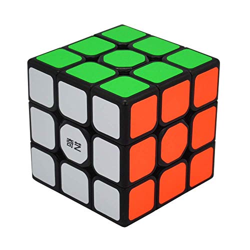 QI YI TOYS Speed Cube 3x3x3 | Cubo Magico di Ultima Generazione Veloce e Liscio | Materiale Durevole e Non tossico | Cubo Magico per Adulti e Ragazzi (Speedcube 3x3x3)