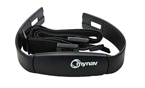 mynav - Cintura per battito cardiaco ANT+ con sensore digitale a cuore compatibile con Sigma Rox 7.0