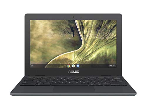 Asus Chromebook C204MA#B08CKXWLP6 Notebook con Monitor 11.6' HD Anti-Glare, Intel Celeron N4020, 4GB LPDDR4, 64GB eMMC, Sistema Operativo Chrome, Grigio Scuro
