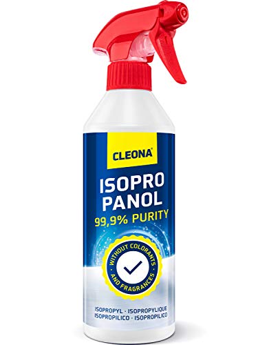 Isopropanolo Alcool 99,9% Isopropilico Limpiador de desengrasante - IPA 500ml in flacone spray