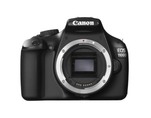 Canon EOS 1100D Body Fotocamera Digitale Reflex 12 Megapixel, Nero