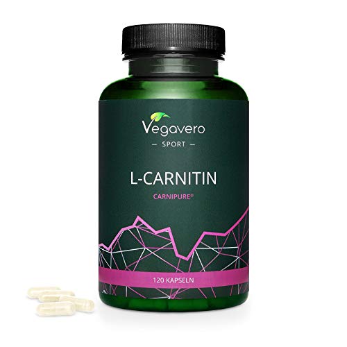 L - CARNITINA (CarniPure®) 1000 mg Vegavero® Sport | 120 capsule | L’UNICA SENZA ADDITIVI | Vegan