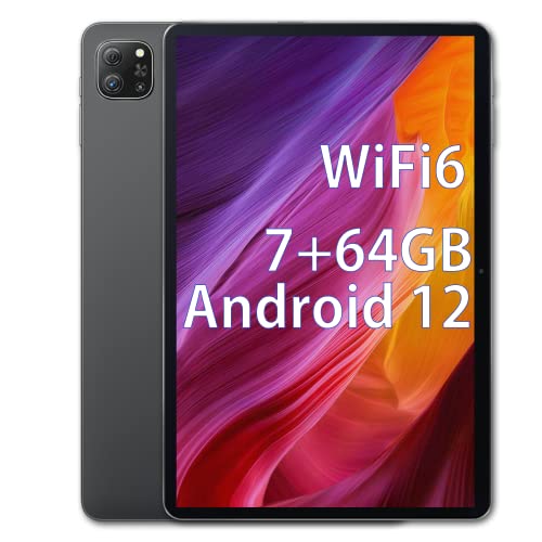 OSCAL Tablet 10 Pollici Pad70 Android 12 Tablet 7GB RAM+64GB ROM (TF 1TB), 5G/2.4G WiFi,13MP+8MP, 6580mAh, Tablet PC con BT5.0/OTG/Type-C/3,5 mm Cuffie Jack
