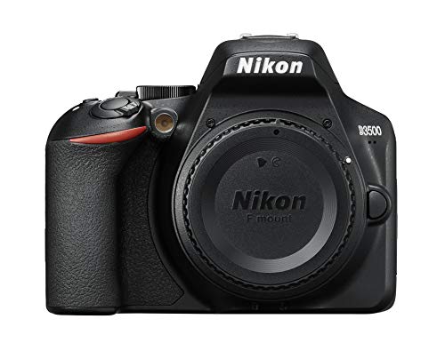 Nikon D3500 fotocamera digitale SLR (solo corpo) 24,2 Megapixel, versione internazionale, senza garanzia (nero)