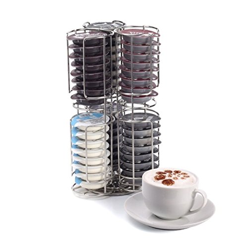 Kabalo Acciaio inossidabile 48 Coffee Pod Capsule Stand e Dispenser per Tassimo