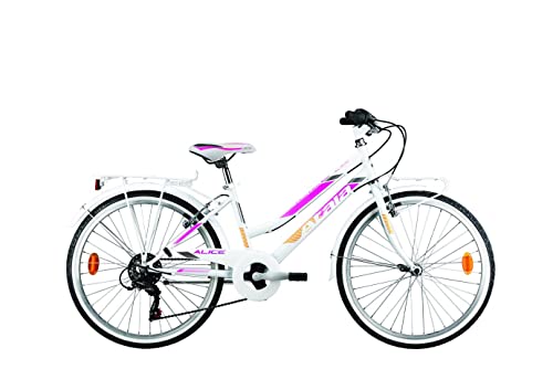 Atala Alice 24'' bicicletta da bambina bici per bimba 6 velocita' eta' 9,10,11,12 anni
