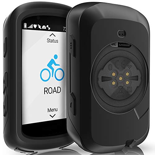 TUSITA Custodia Compatibile con Garmin Edge 530 - Cover protettiva in silicone per pelle - Accessori per GPS Bike Computer