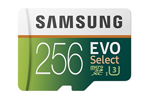 Samsung Memorie MB-ME256HA Evo Select Scheda MicroSD da 256 GB, UHS-I U3, Fino a 100 MB/s, Adattatore SD Incluso