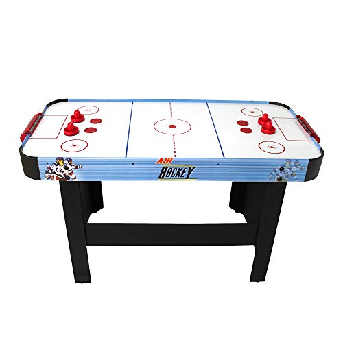 Tavolo da hockey con sistema di aria pulsata, blu/nero