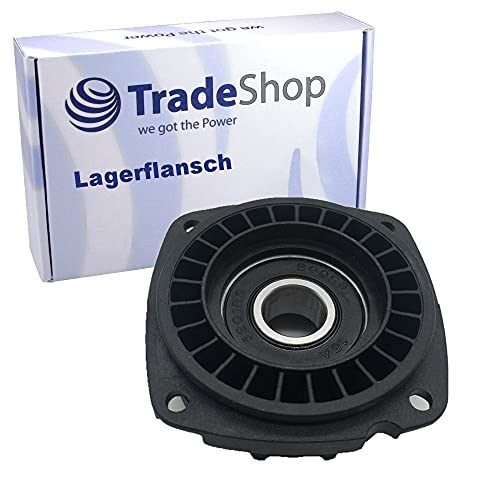 Trade-Shop Flangia cuscinetto/supporto cuscinetto per Bosch GWS 11-125 CIH GWS 11-125 GWS 12-125 GWS 12-125 CI GWS 12-125 CIE GWS 1400 smerigliatrice angolare