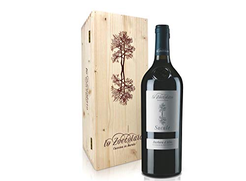 Lo Zoccolaio - Vino Rosso - Barbera d'Alba DOC Superiore Suculè + Cassa Legno 1 X 750 ml