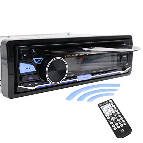 Hengweili Autoradio Lettore Stereo Auto 1 Din 12v CD/DVD/Bluetooth/Radio/MP3 / USB/SD/AUX/FM