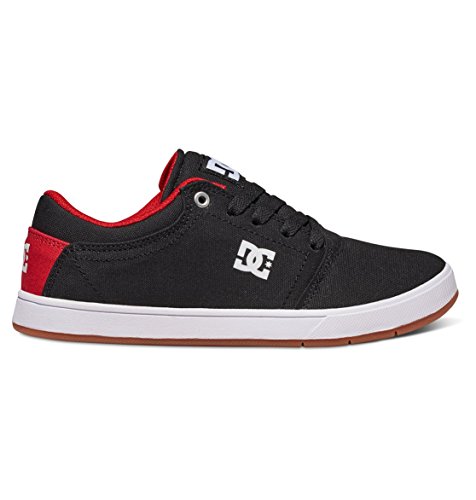 DC shoes CRISIS TX BLACK RED WHITE FW 2018-usk 11 eur 28 cm 17