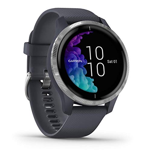 Garmin VENU - Smartwatch GPS, AMOLED, Music, Garmin Pay, Wi-Fi, Autonomia fino a 5 giorni