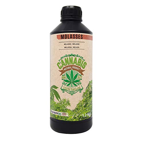 Nortembio Agro Melassa Naturale 1,2 kg. Speciale per Le Coltivazioni di Cannabis e Marijuana. Migliora la Crescita e la Fioritura. Non Solforato.