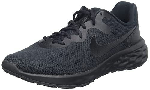 Nike Revolution 6 NN, Scarpe da Corsa Uomo, Black/Black-Dk Smoke Grey, 44 EU