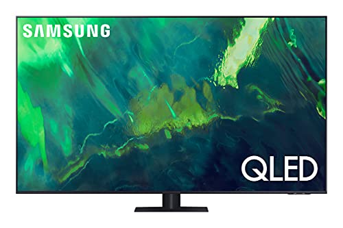 Samsung TV QLED QE75Q75AATXZT, Smart TV 75' Serie Q70A, Modello Q75A, QLED 4K UHD, Alexa integrato, Grey, DVB-T2 [Escl. Amazon][Efficienza energetica classe E]