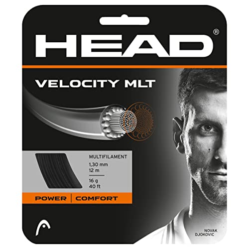 HEAD Set Velocity Mlt, Racchetta da Tennis Unisex Adulto, Nero, 16