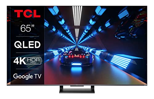 TCL 65C739, TV 65” QLED, 4K Ultra HD HDR, Pannello 144Hz, Google TV, Dolby Vision e Atmos
