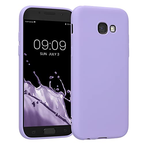 kwmobile Custodia Compatibile con Samsung Galaxy A5 (2017) Cover - Back Case per Smartphone in Silicone TPU - Protezione Gommata - lavanda