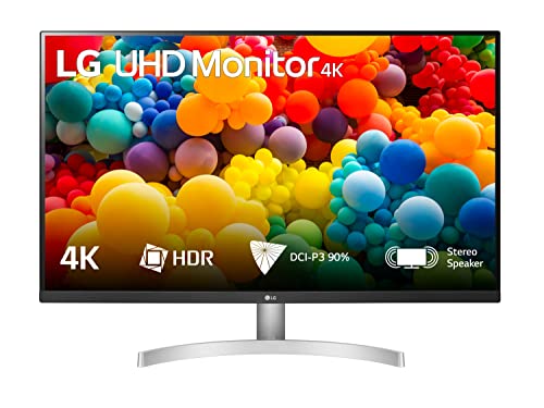 LG 32UN500P Monitor 32' UltraHD 4K LED VA HDR 10, 3840x2160, 4ms, AMD FreeSync 60Hz, Audio Stereo 10W, HDMI 2.0 (HDCP 2.2), Display Port 1.4, AUX, Flicker Safe, Bianco