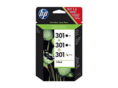 HP - Hewlett Packard DeskJet 3055 a (301 / E5Y87EE) - original - 3 x Printhead multi pack (black, cyan, magenta, yellow)
