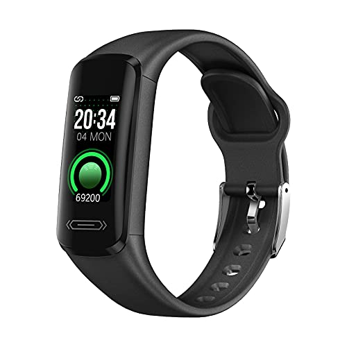 MICGIGI Braccialetto fitness smartwatch impermeabile IP68 orologio sportivo contapassi per uomo donna per iOS Android